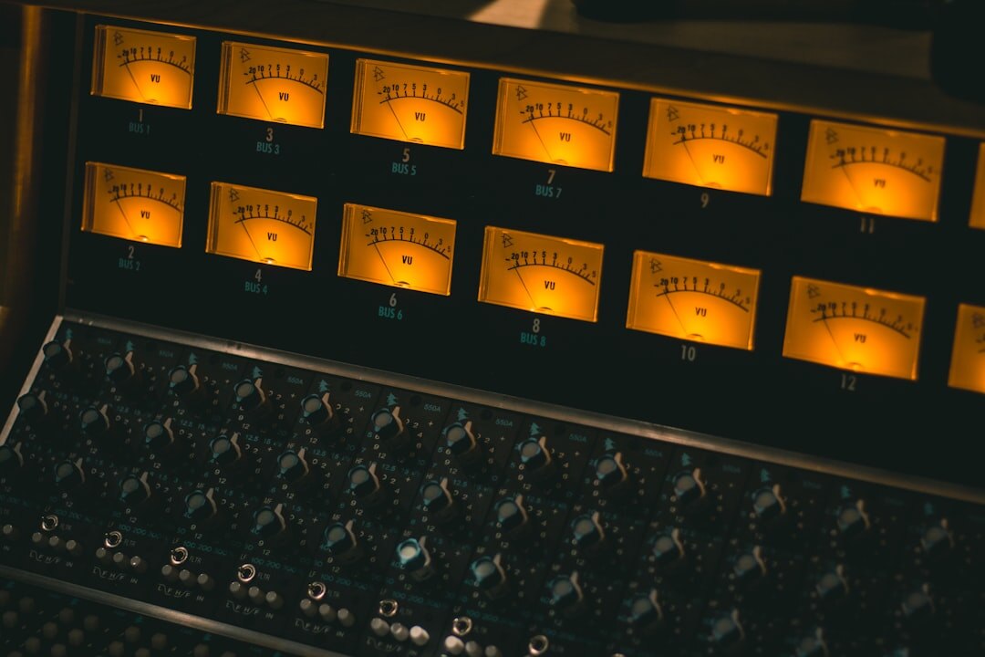 community radio station interior