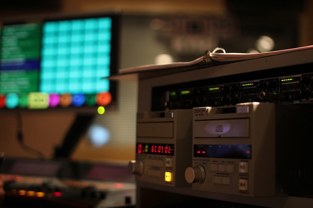 radio studio equipment