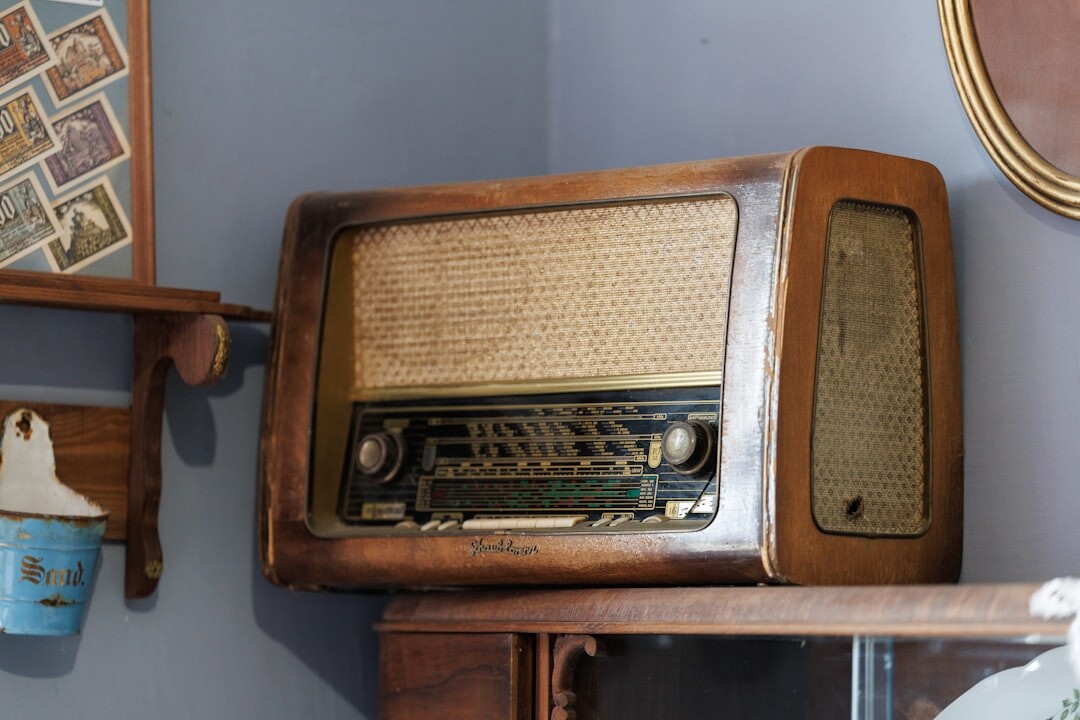 vintage radio broadcast
